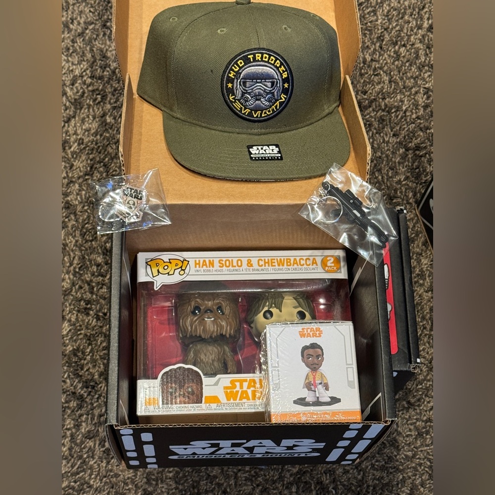 🆕 Star Wars Funko Pop! Smugglers Bounty Han Solo Chewbacca edition